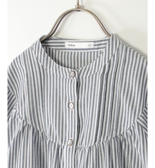 ikka kids「前開きシャツワンピース（120~160cm）」|スカート|