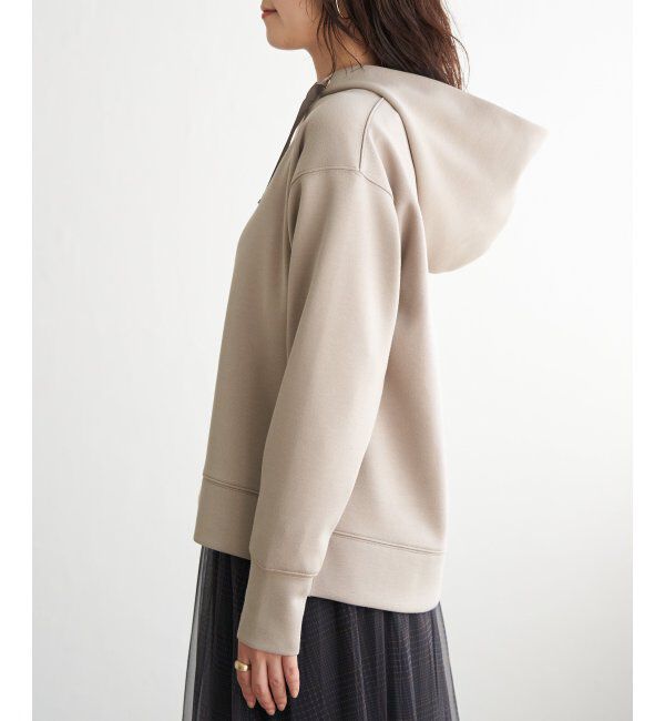 ikka「GOKU楽 鹿の子ダンボールパーカー」|パーカー|