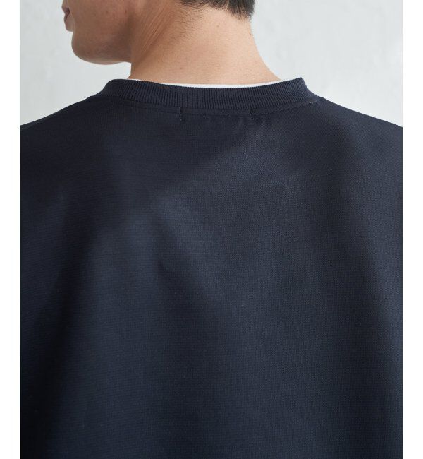 ikka「GOKU楽リップルダンボールクルーネック」|パーカー|