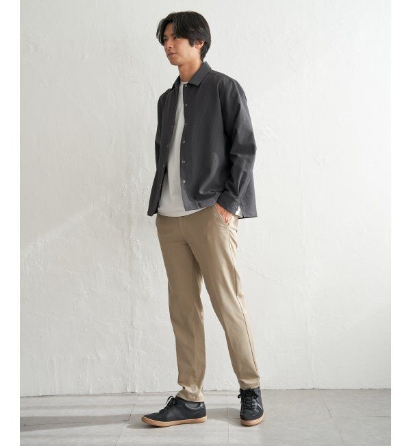 ikka「イージケアサッカースナップシャウター」|ブルゾン・スタジャン|