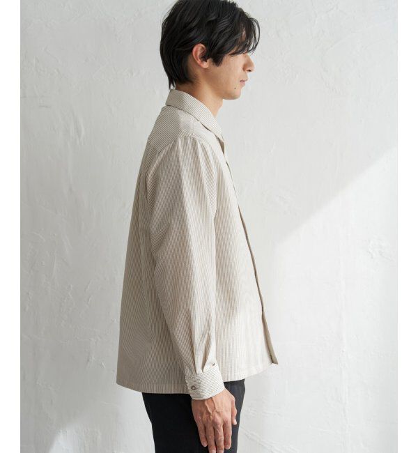 ikka「イージケアサッカースナップシャウター」|ブルゾン・スタジャン|