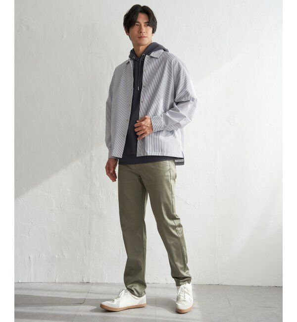 ikka「イージケアサッカースナップシャウター」|ブルゾン・スタジャン|