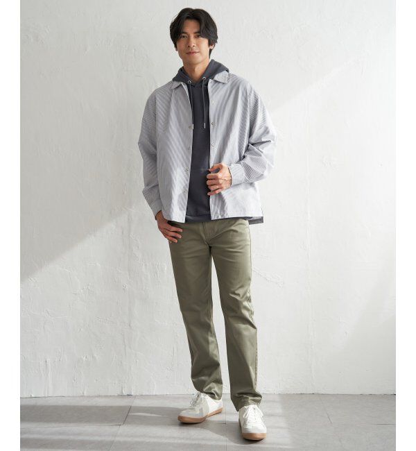 ikka「イージケアサッカースナップシャウター」|ブルゾン・スタジャン|