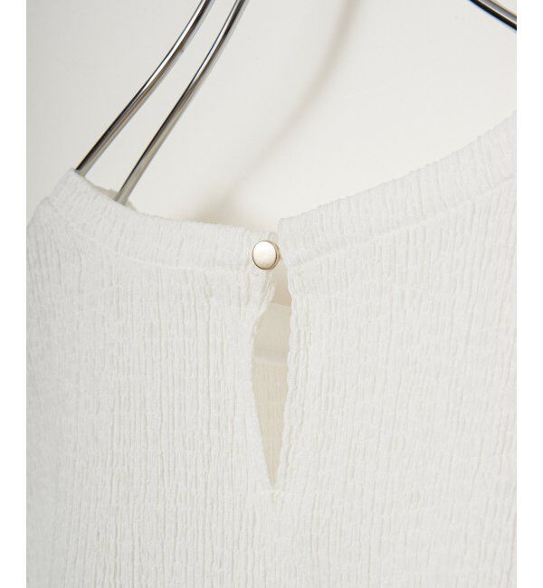 IKKA LOUNGE「ジャガードホイップスリーブプルオーバー」|Tシャツ・カットソー|