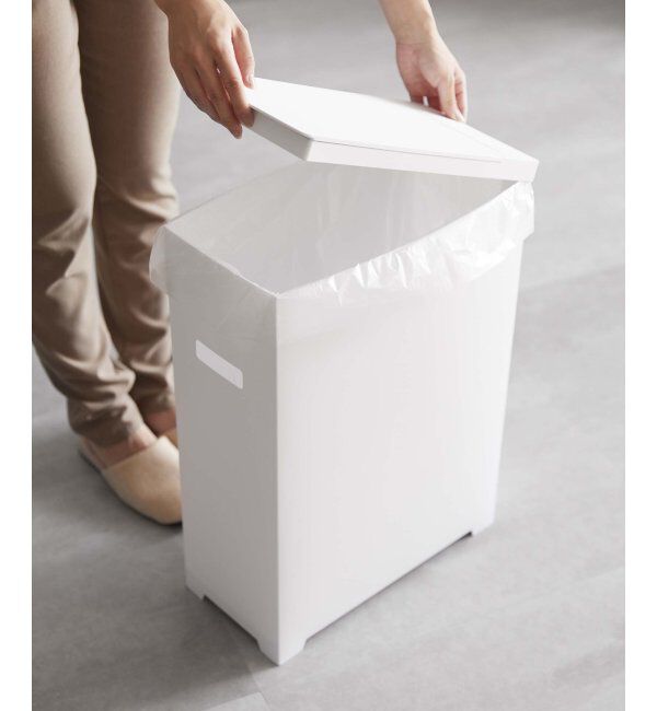 Lbc with Life「tower スリム蓋付きゴミ箱」|食器・キッチングッズ|