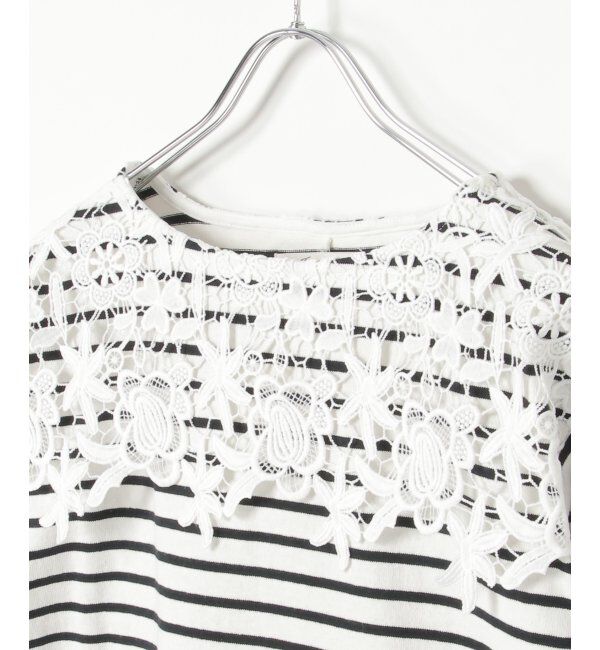 Lbc with Life「レース使いボーダーT」|その他|