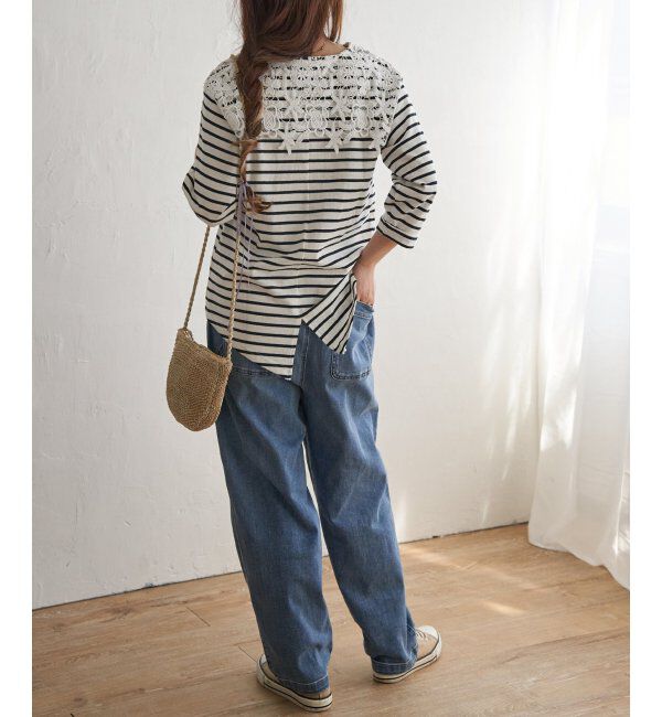 Lbc with Life「レース使いボーダーT」|その他|