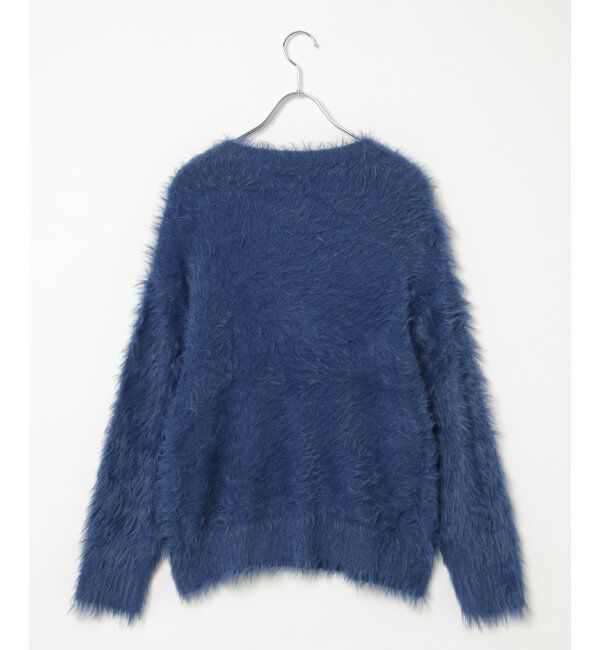 VENCE share style「フェイクフェザー天竺プルオーバー」|ニット・セーター|