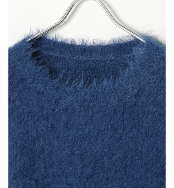 VENCE share style「フェイクフェザー天竺プルオーバー」|ニット・セーター|