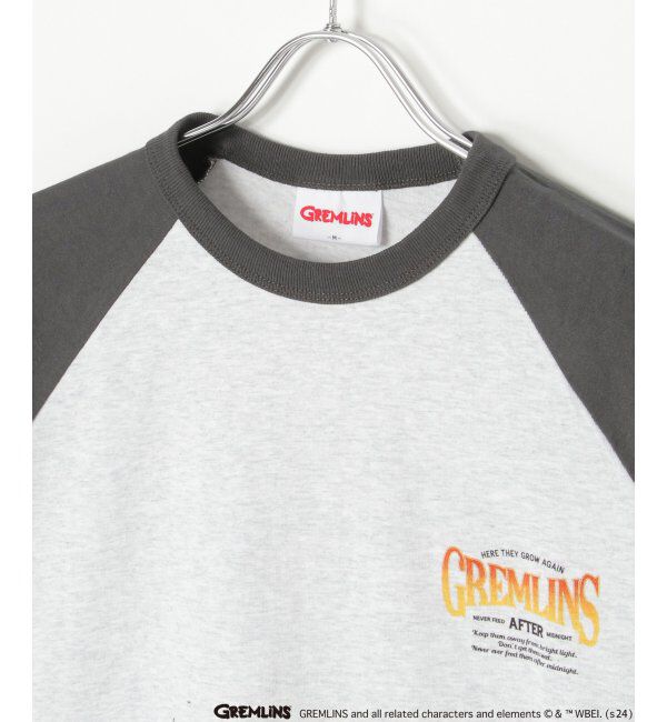 VENCE share style「GREMLINS グレムリン ラグランプリントTシャツ」|Tシャツ・カットソー|