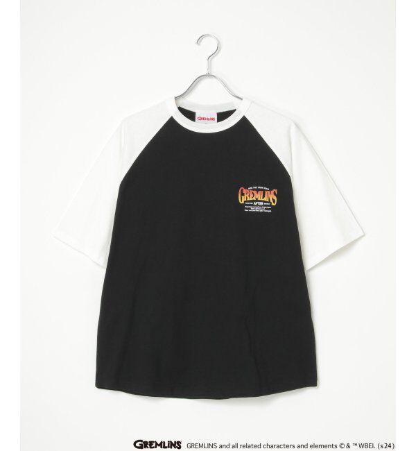VENCE share style「GREMLINS グレムリン ラグランプリントTシャツ」|Tシャツ・カットソー|