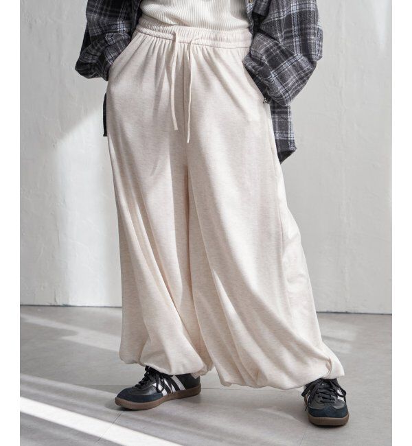 VENCE share style「TRバルーンパンツ」|デニム|