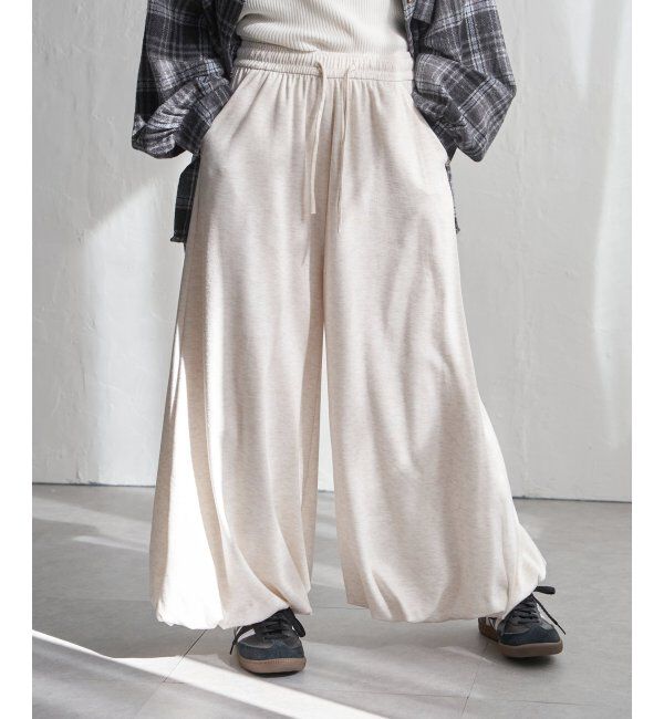 VENCE share style「TRバルーンパンツ」|デニム|