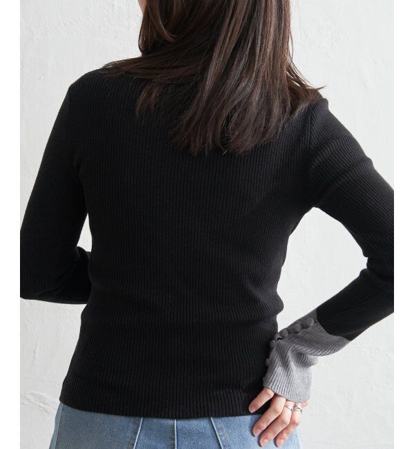 VENCE share style「配色クールクールハイネックプルオーバー」|タンクトップ|