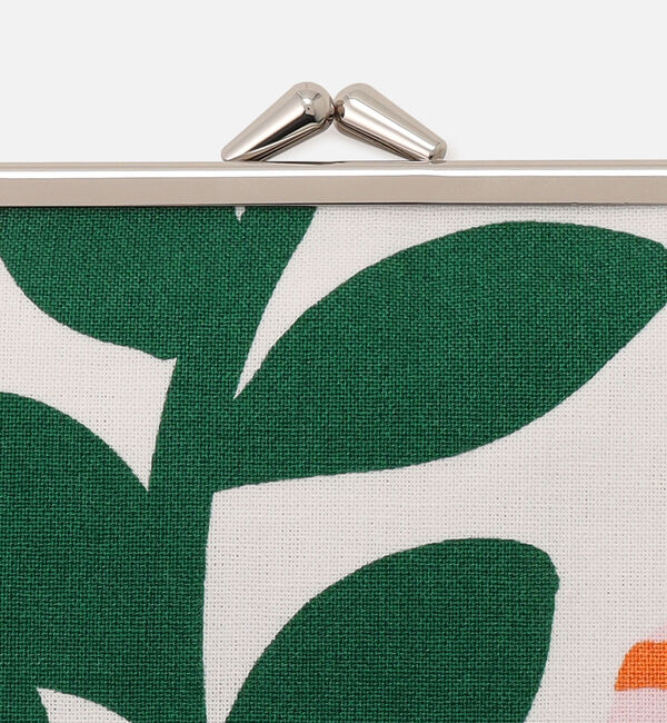 Marimekko「Pieni Green Green Iso Kukkaro がま口ポーチ」|ポーチ|