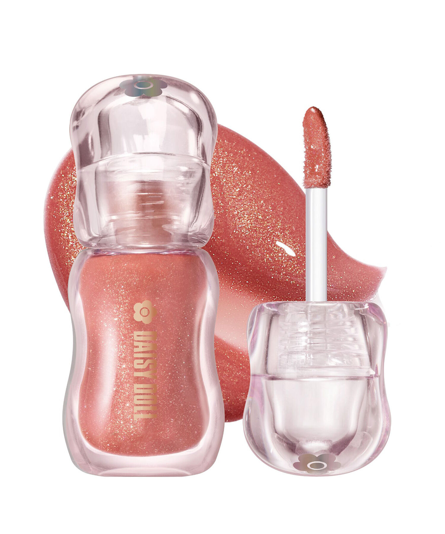 MARY QUANT「デイジードール ジュエリー シロップ グロス」|リップメイク|03 ﾄﾜｲﾗｲﾄﾋﾟｰﾁ