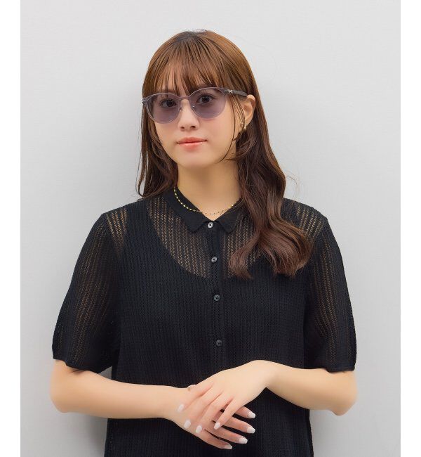  「SUNCUTGlasses/UV100%CUT ボストン型 サングラス | カラーレンズ｜紫外線対策 UVカット」|サングラス|