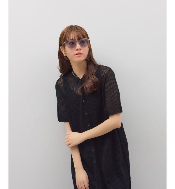  「SUNCUTGlasses/UV100%CUT ボストン型 サングラス | カラーレンズ｜紫外線対策 UVカット」|サングラス|