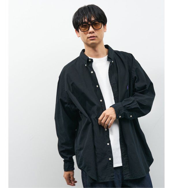  「【WEB限定】ウェリントン型 サングラス | 軽量 カラーレンズ トレンド 紫外線対策 UVカット 大きめサイズ」|サングラス|