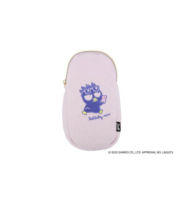  「Zoff｜はぴだんぶい メガネ・サングラスケース｜化粧ポーチ｜可愛い｜ギフト グッズ  」|サングラス|薄パープル