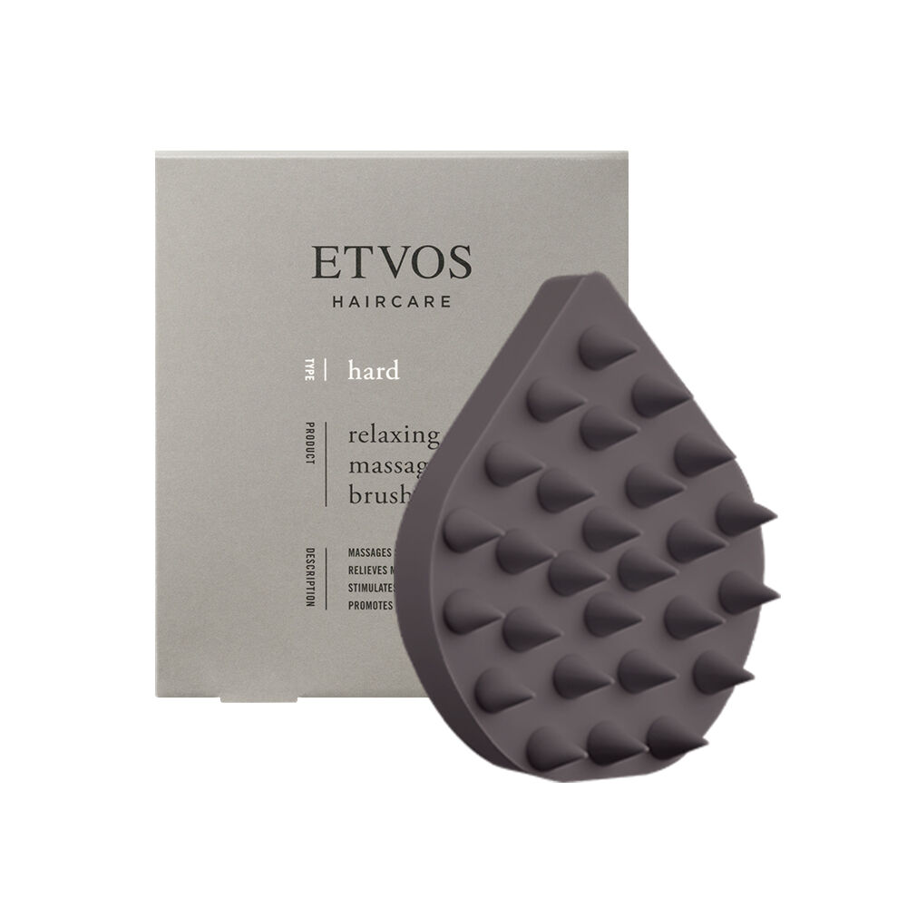 ETVOS「リラクシングマッサージブラシ」|入浴剤・バスグッズ|ﾁｬｺｰﾙｸﾞﾚｰ