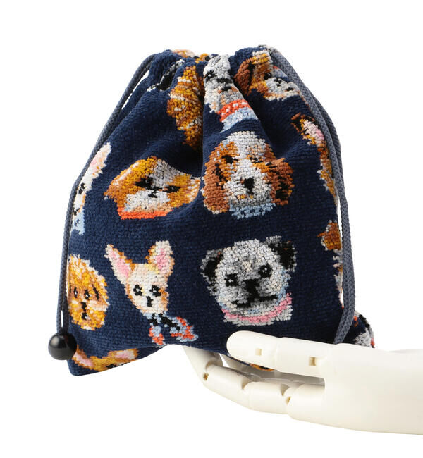 LOVERARY BY FEILER「ラブラリードギー　巾着　L/LDG-213099」|ポーチ|