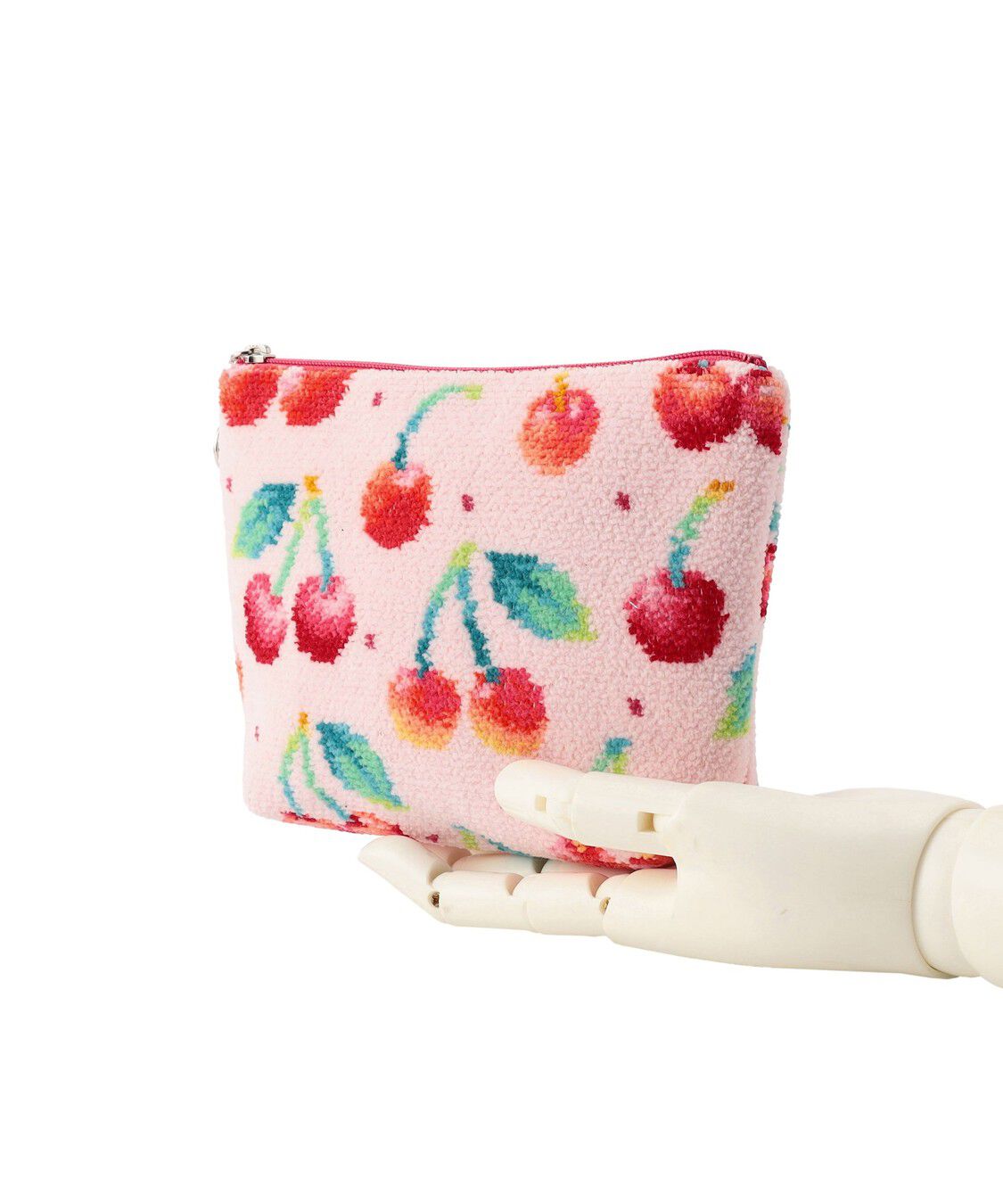 LOVERARY BY FEILER「チェリードット　舟型ポーチM　L/CRD-253047」|ポーチ|