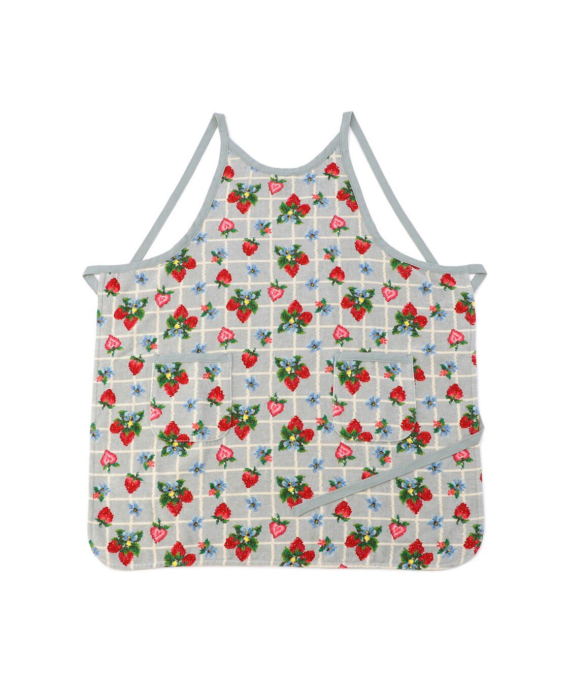 FEILER「ストロベリーフィールドプティ　エプロン　SFP-257247」|食器・キッチングッズ|シルバーグレー