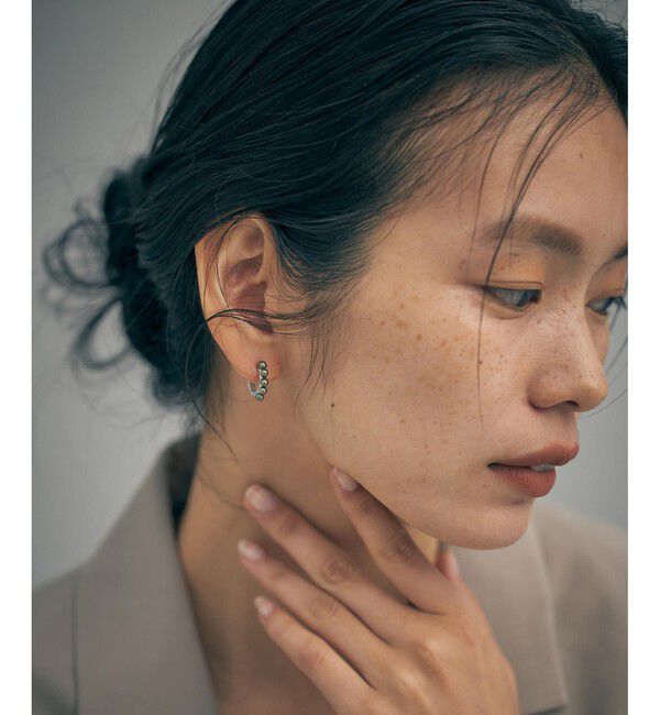 Jouete「[スナップピアス] パール」|ピアス|