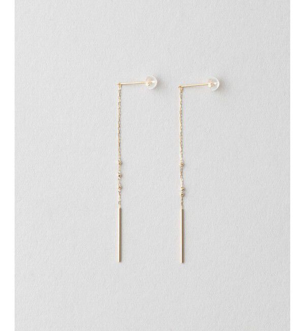 Jouete「K10YG ピアス ラディアント」|ピアス|イエローゴールド