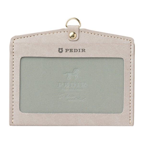 PEDIR「PEDIR(ペディール) リアコ 安全パーツ付 横型 IDケース」|定期入れ|