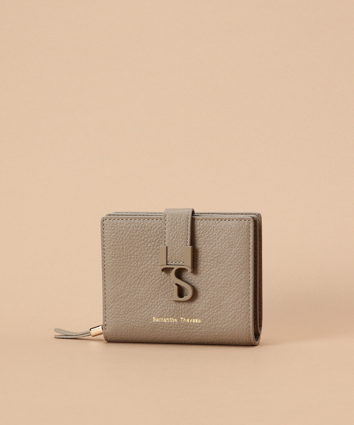 Samantha Thavasa「マットアイコン レザー 折財布」|財布|