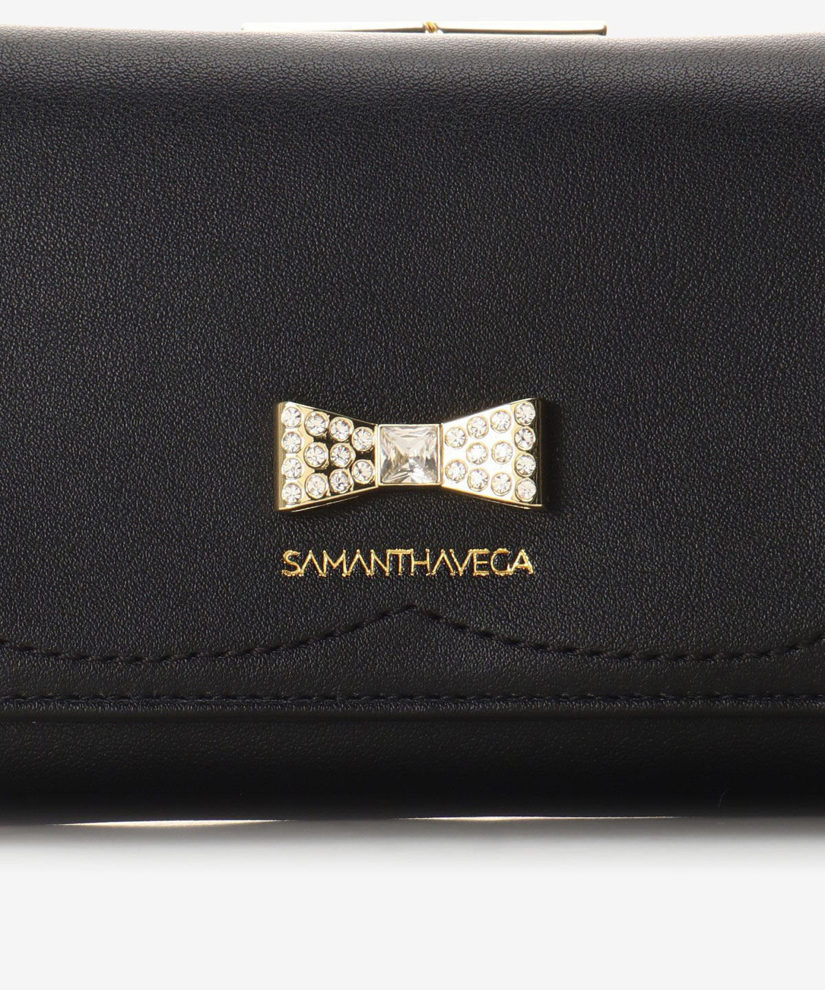 Samantha Vega「ビジューリボン　折財布」|財布|