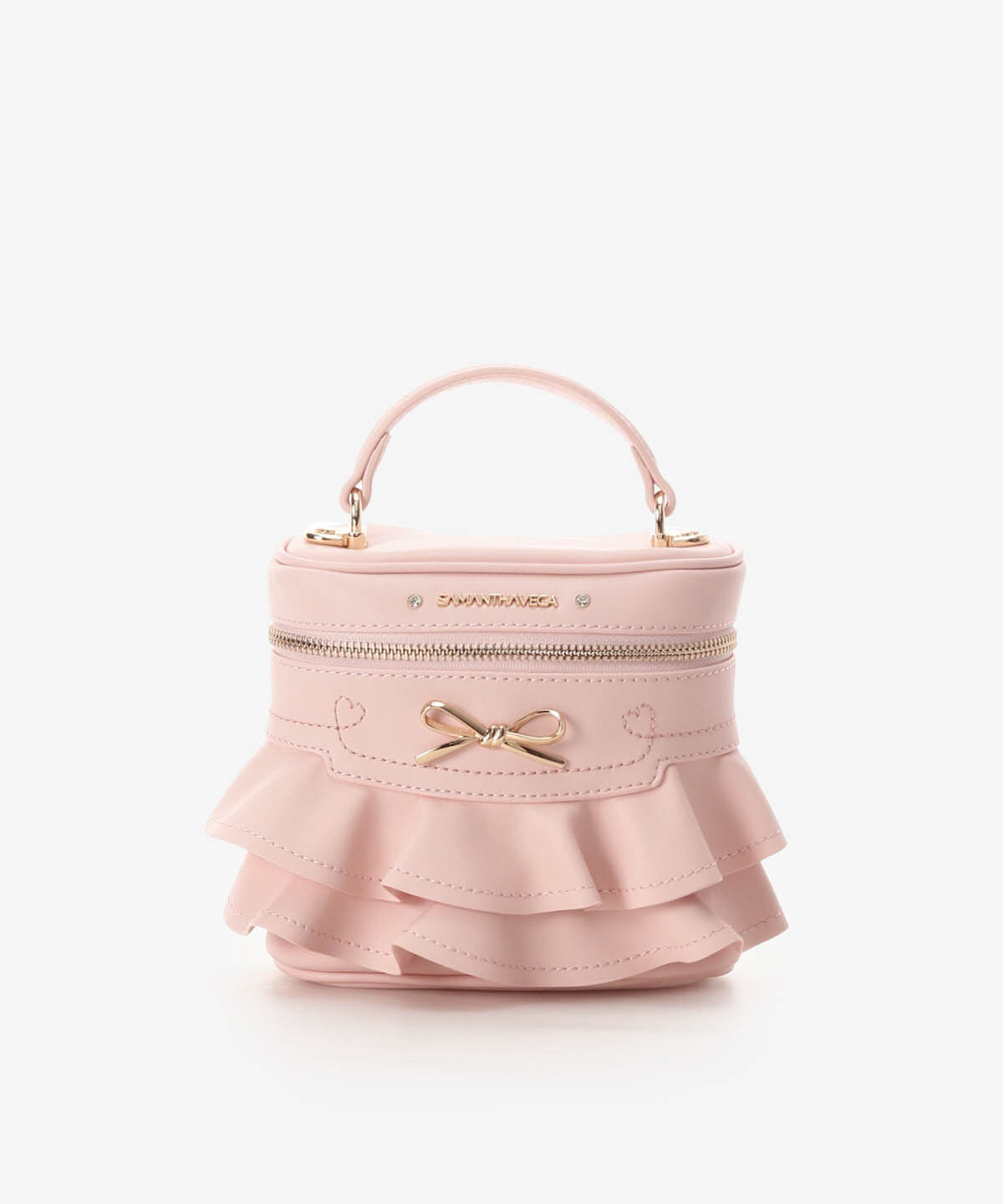 Samantha Vega「フリルリボンバニティーバッグ」|ショルダー・メッセンジャー|