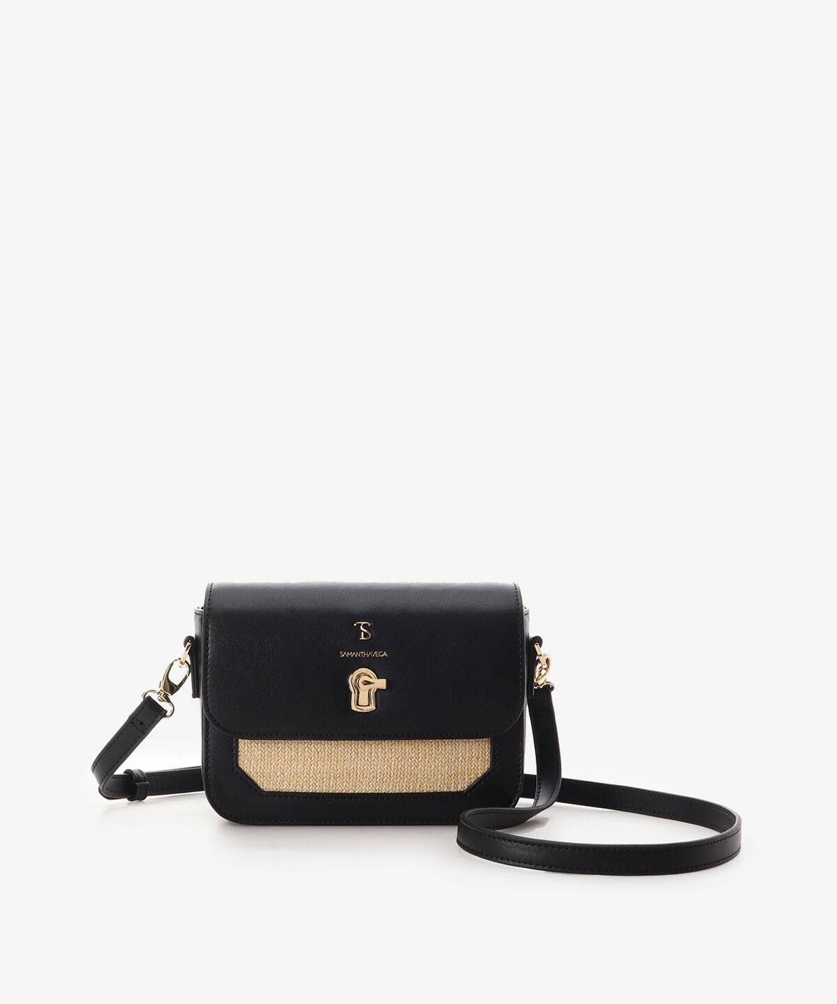 Samantha Vega「パナマ風ベルト金具ショルダーバッグ」|ショルダー・メッセンジャー|