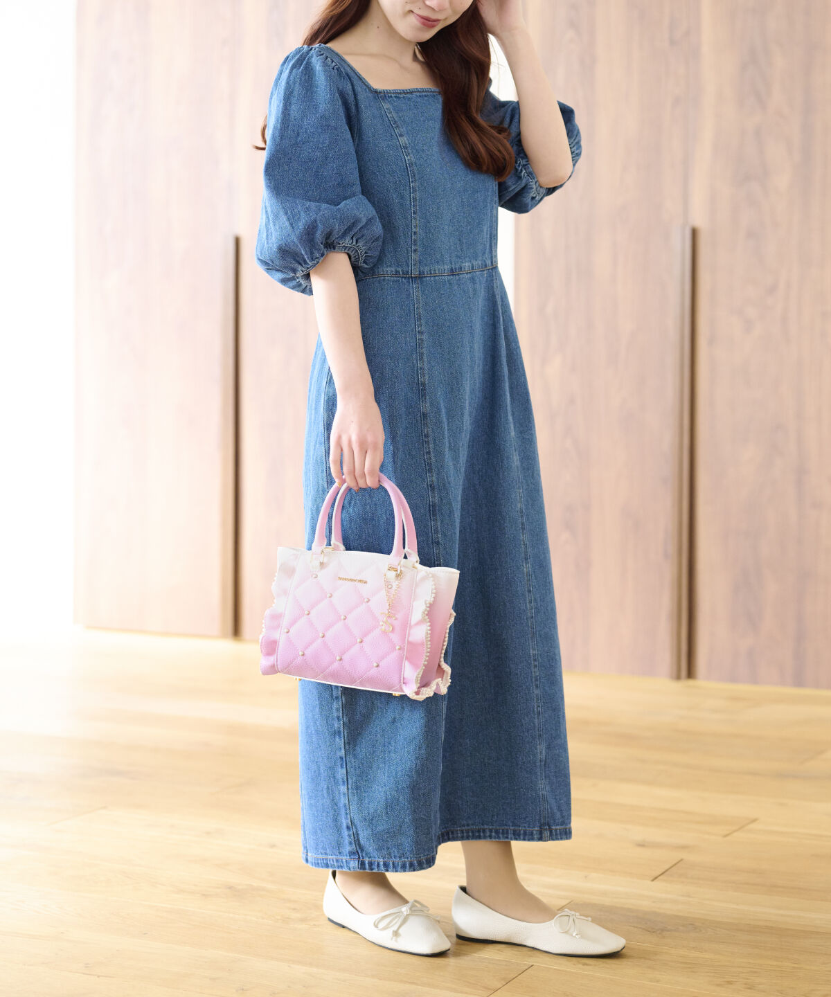 Samantha Vega「グラデーションパールフラッター（ミニ）」|ショルダー・メッセンジャー|