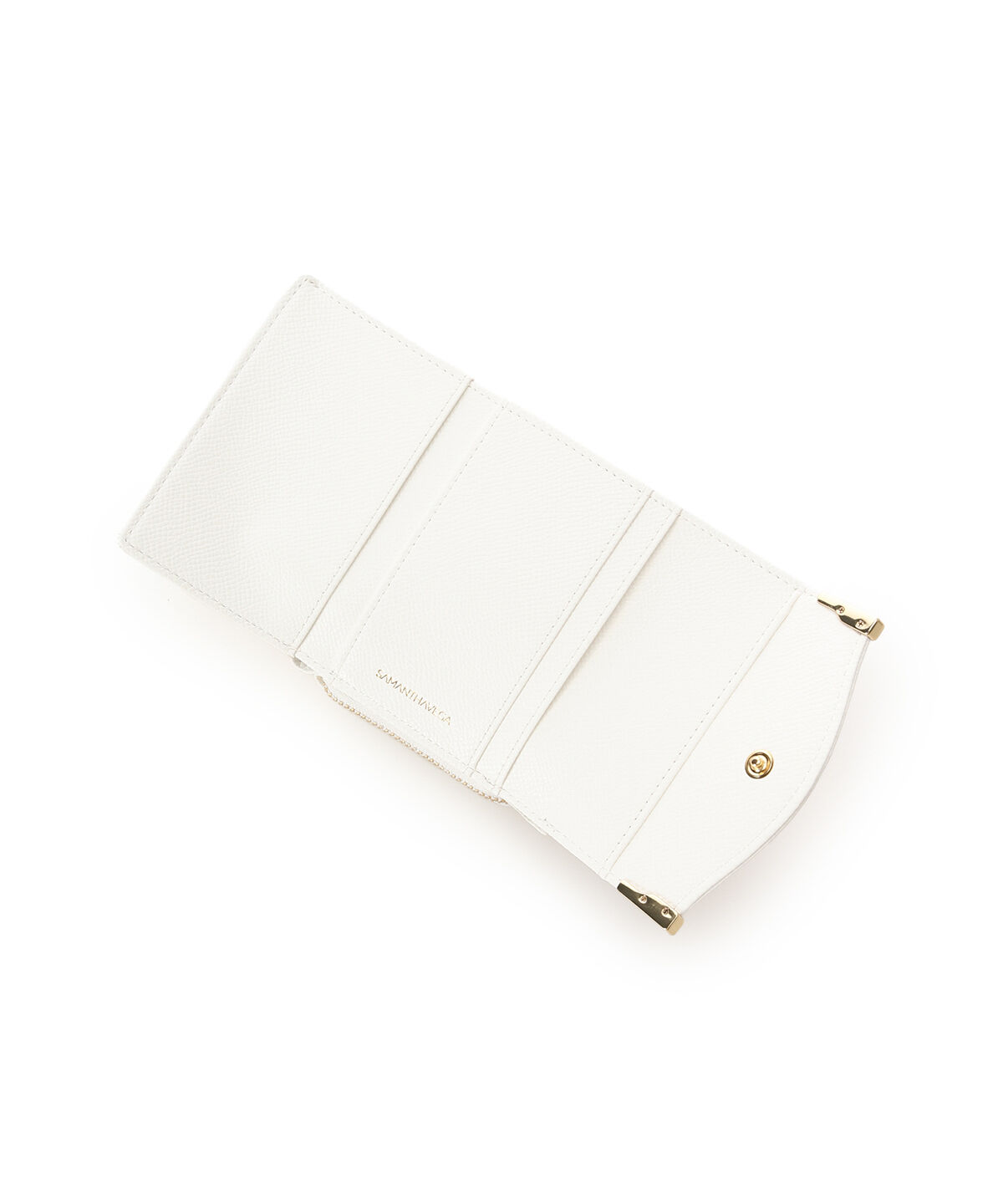 Samantha Vega「ツイードダイヤカット折財布」|財布|