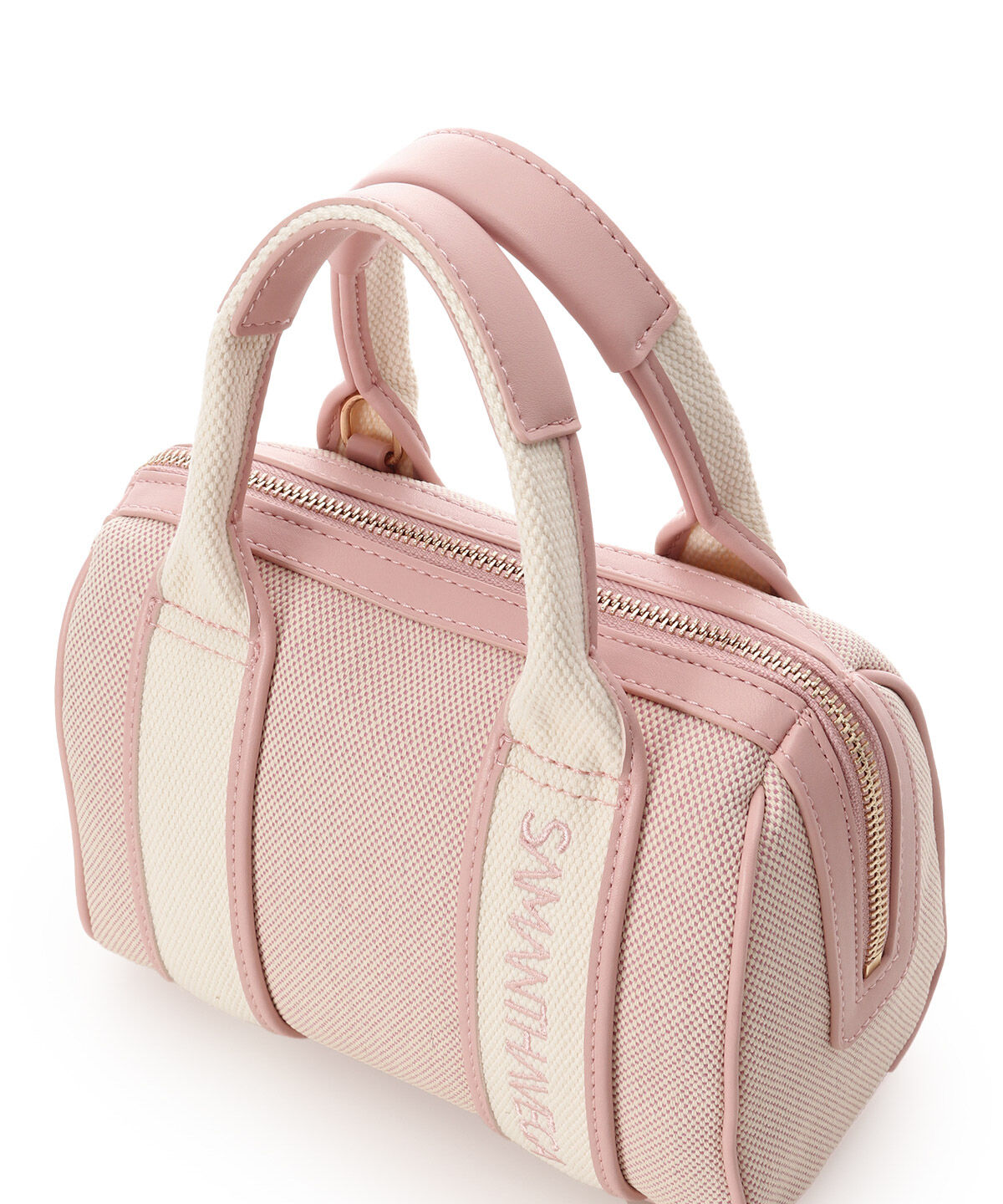 Samantha Vega「ロゴテープミニボストンバッグ」|ボストンバッグ|