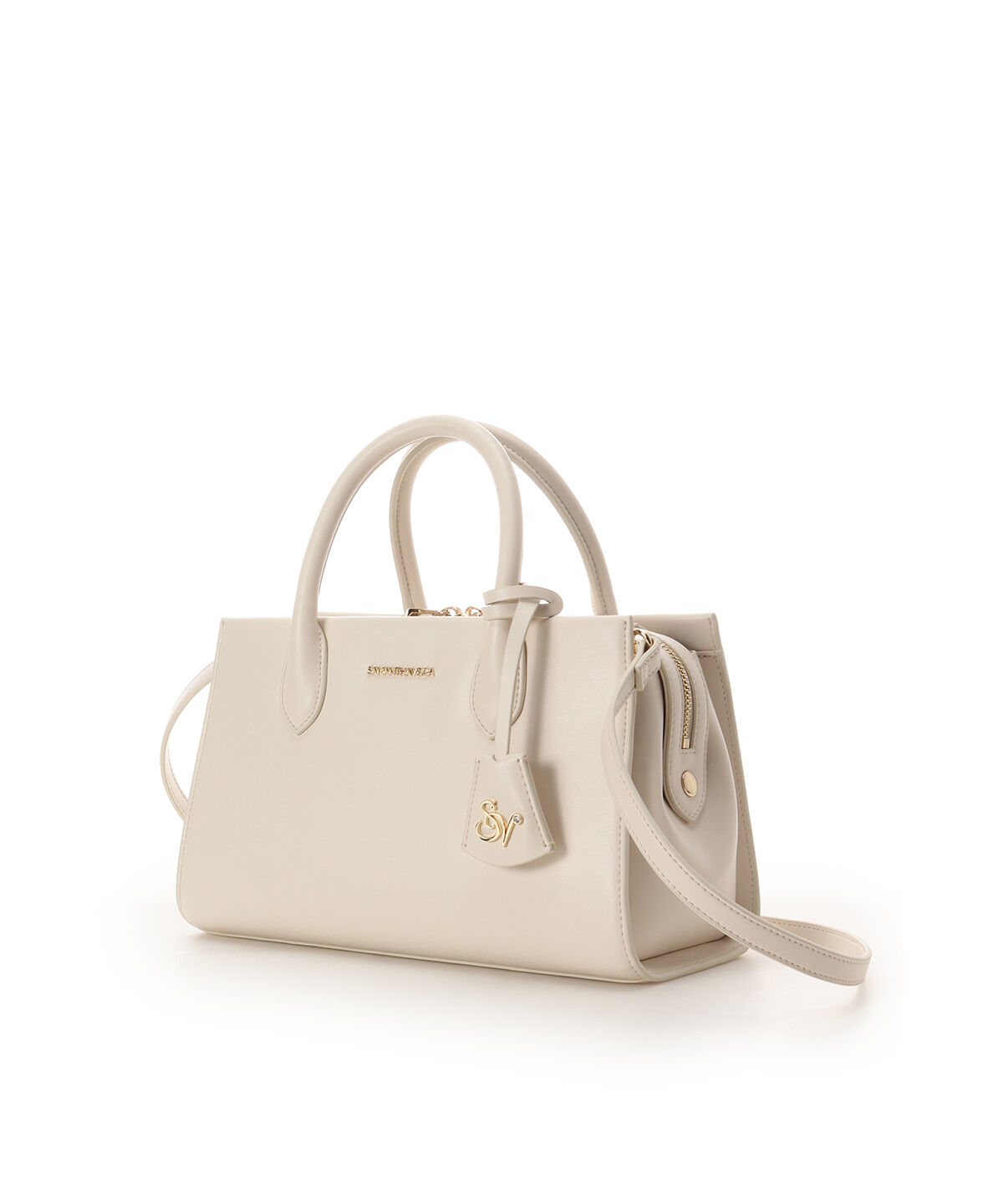 Samantha Vega「ロゴ金具ハンドバッグ」|ハンドバッグ|