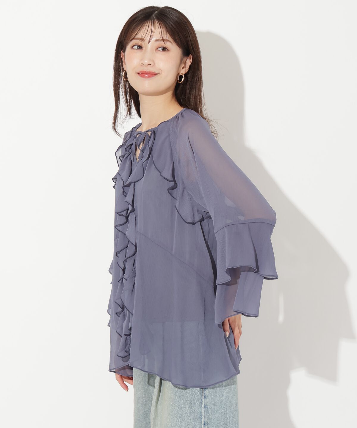 アンドクチュール「バタフライチュニック」|チュニック|