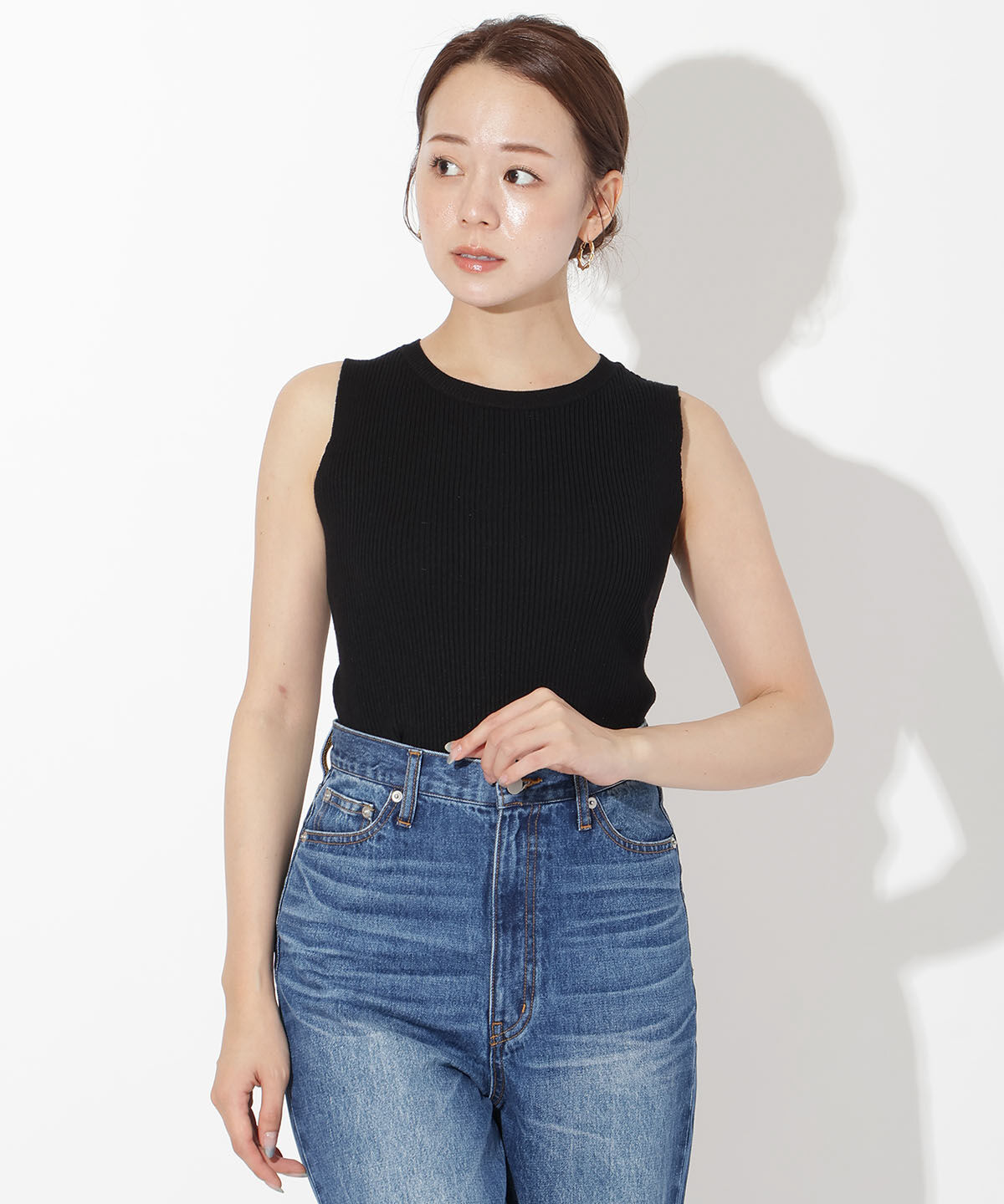 アンドクチュール「ManyWayレイヤードニットプルオーバー」|ニット・セーター|