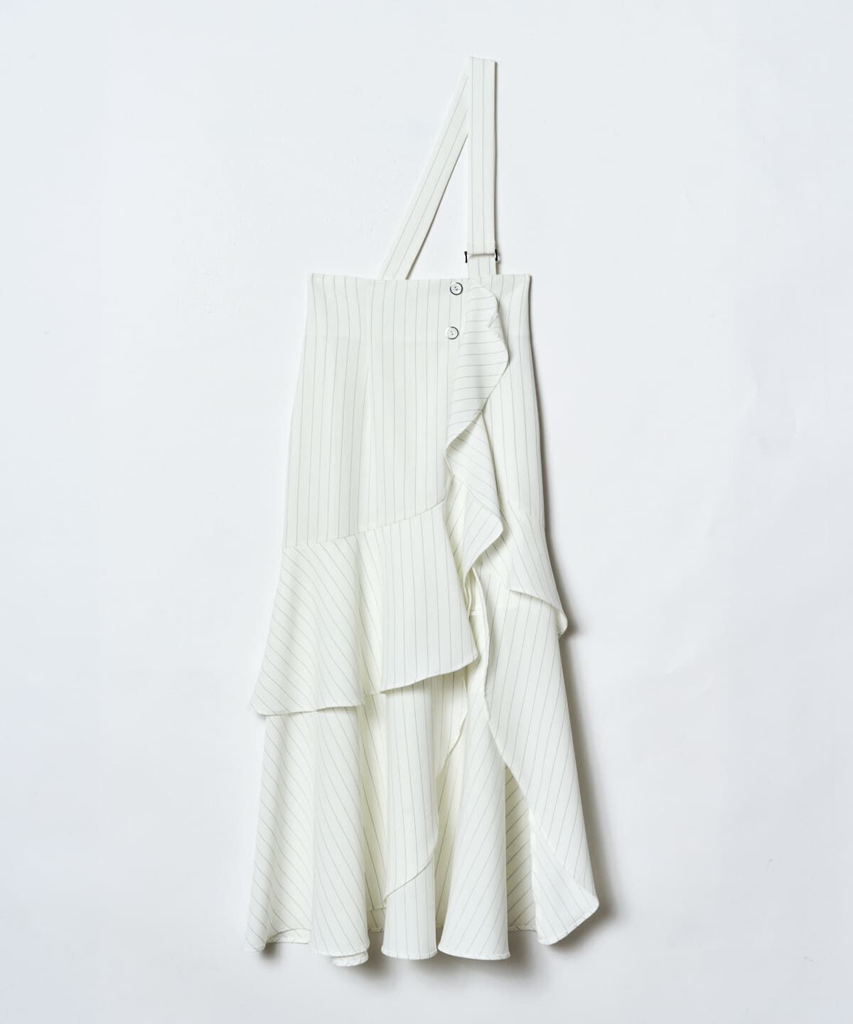 REDYAZEL「サス付きアシメフレアスカート」|フレア|