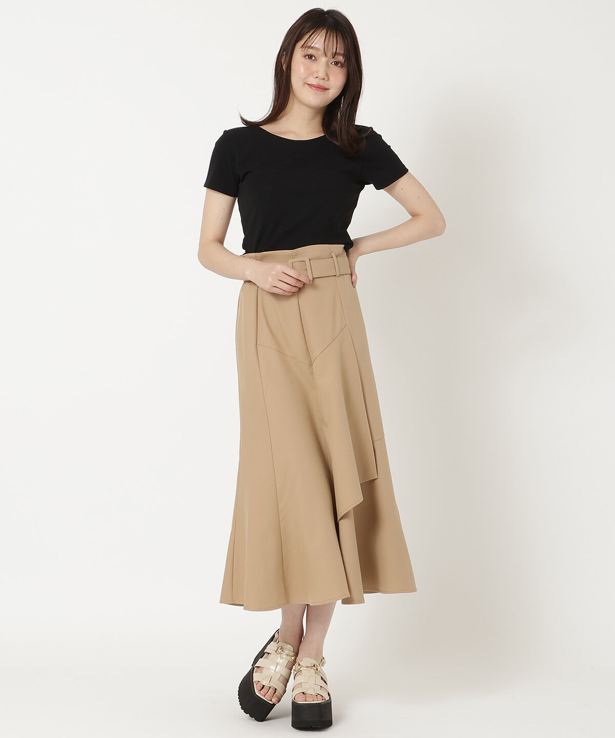 REDYAZEL「カップ付きTシャツ」|Tシャツ・カットソー|