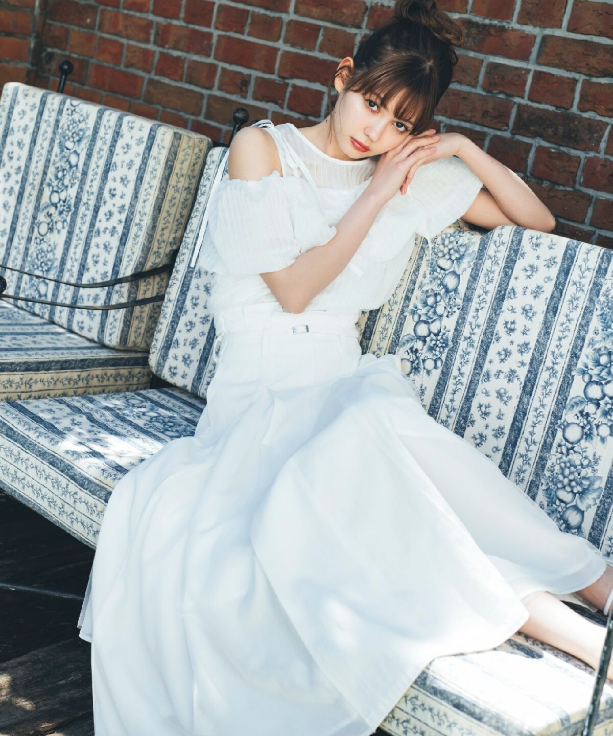 REDYAZEL「ストライプシアートップス」|Tシャツ・カットソー|