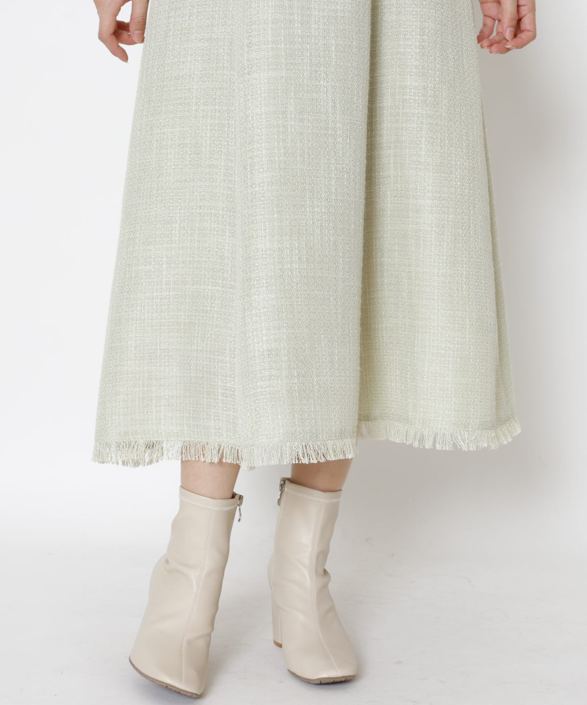 WILLSELECTION「ツィードジャケットワンピースセット」|ワンピース|