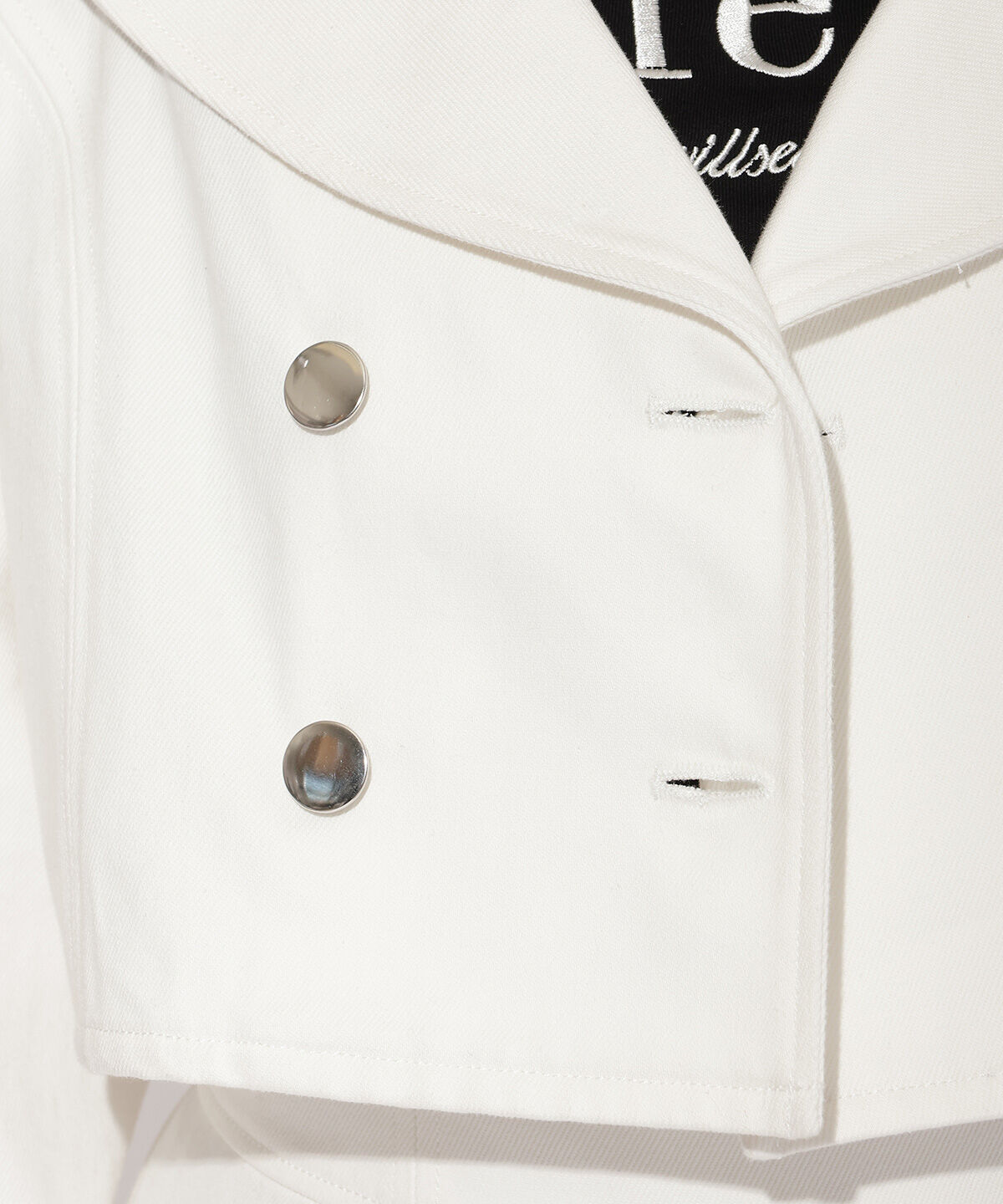 WILLSELECTION「デニムWボタンジャケット」|デニムジャケット|