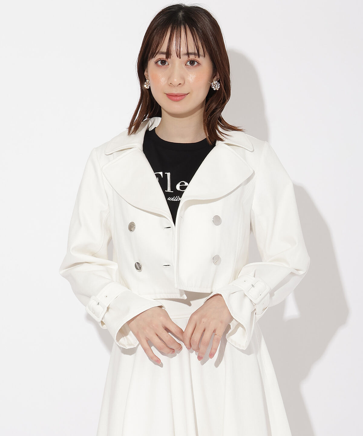 WILLSELECTION「デニムWボタンジャケット」|デニムジャケット|