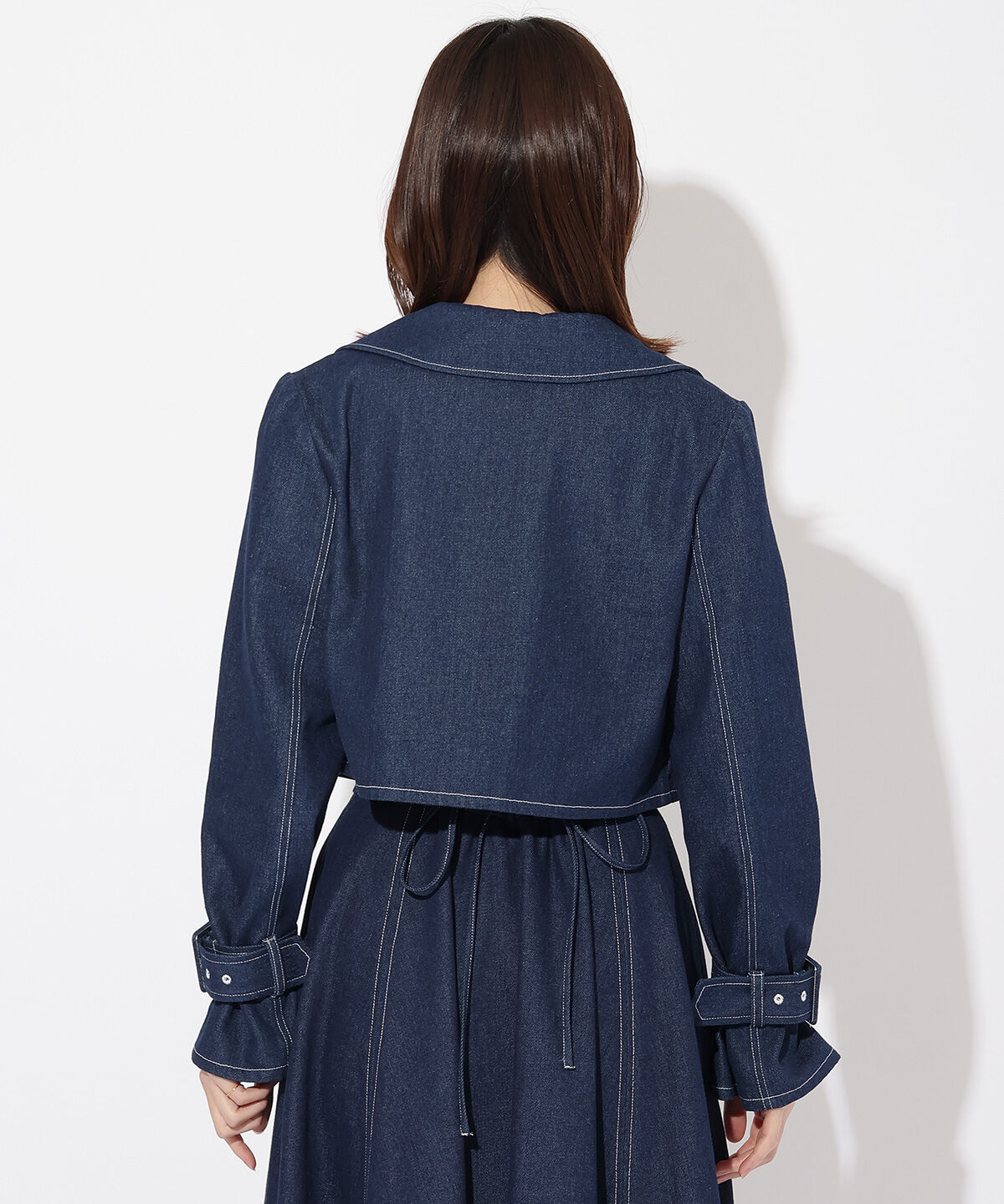 WILLSELECTION「デニムWボタンジャケット」|デニムジャケット|