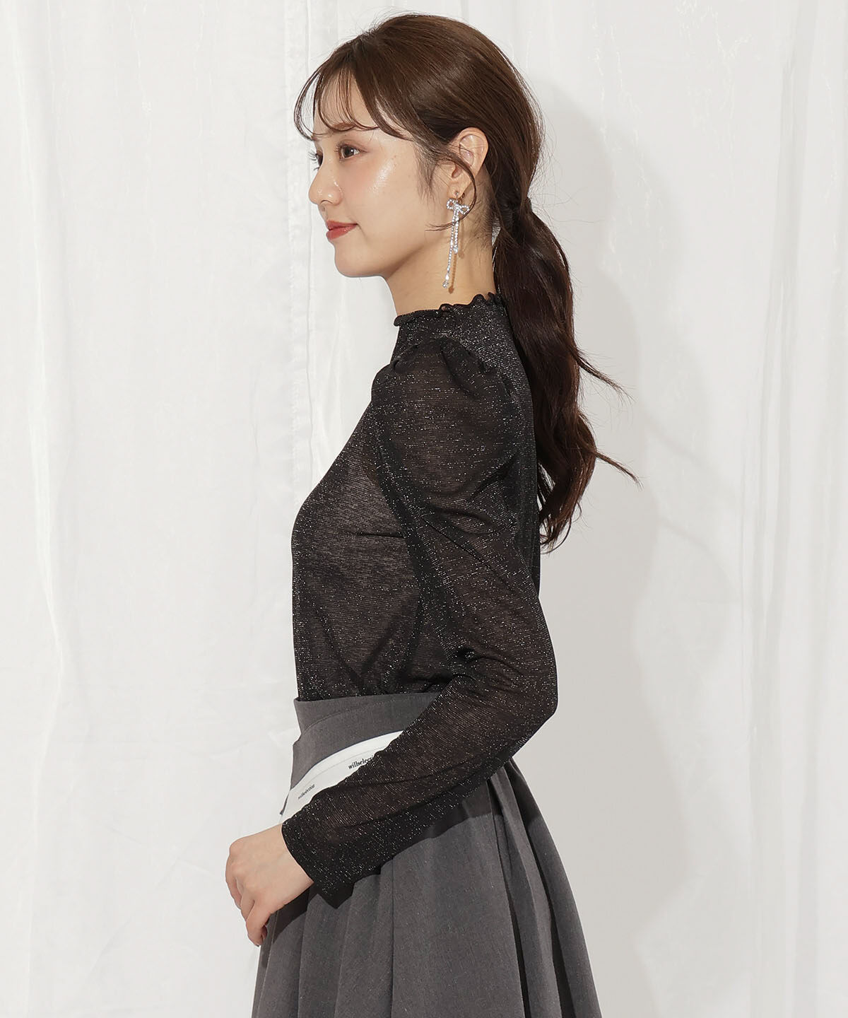 WILLSELECTION「ラメシアートップス」|その他|