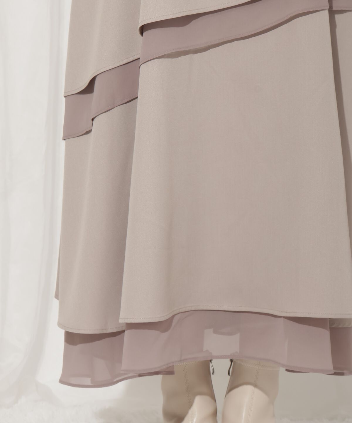 WILLSELECTION「ティアードギャザーキャミワンピース」|ワンピース|